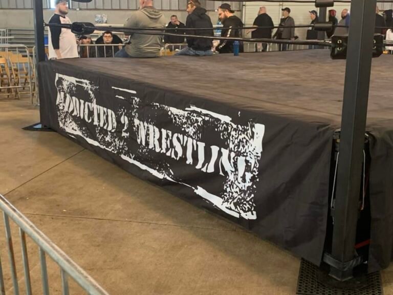 8 Ring Aprons 4 Standard and 4 Lowboy Custom Pro Wrestling Products